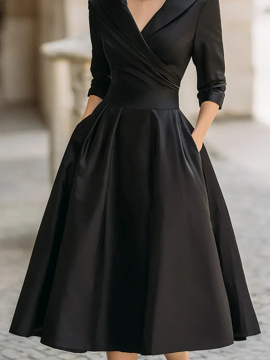 Pien | Elegante Satijnen Jurk