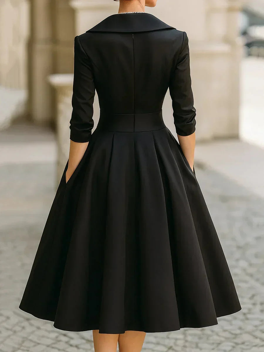 Pien | Elegante Satijnen Jurk