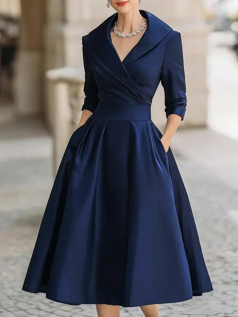 Pien | Elegante Satijnen Jurk