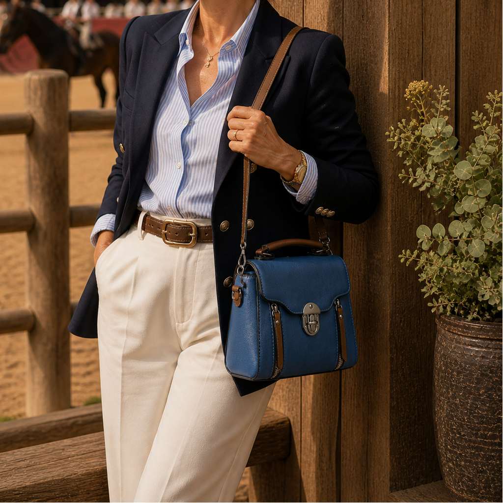 Leren tas