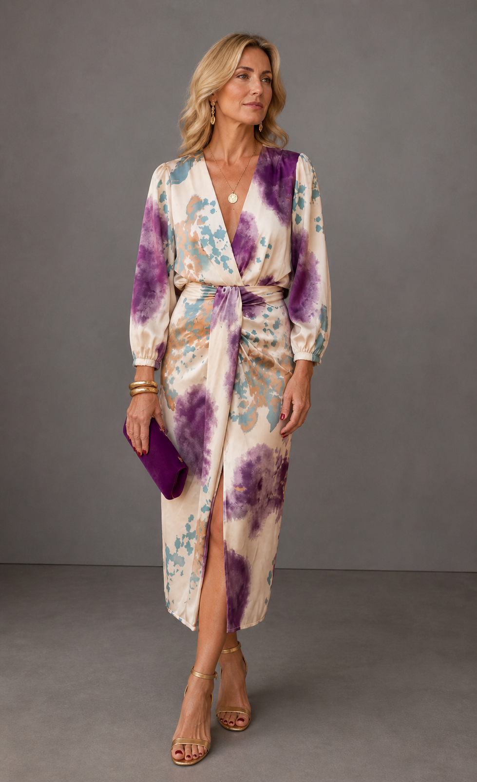 Henriëtte | Elegante jurk met V-hals