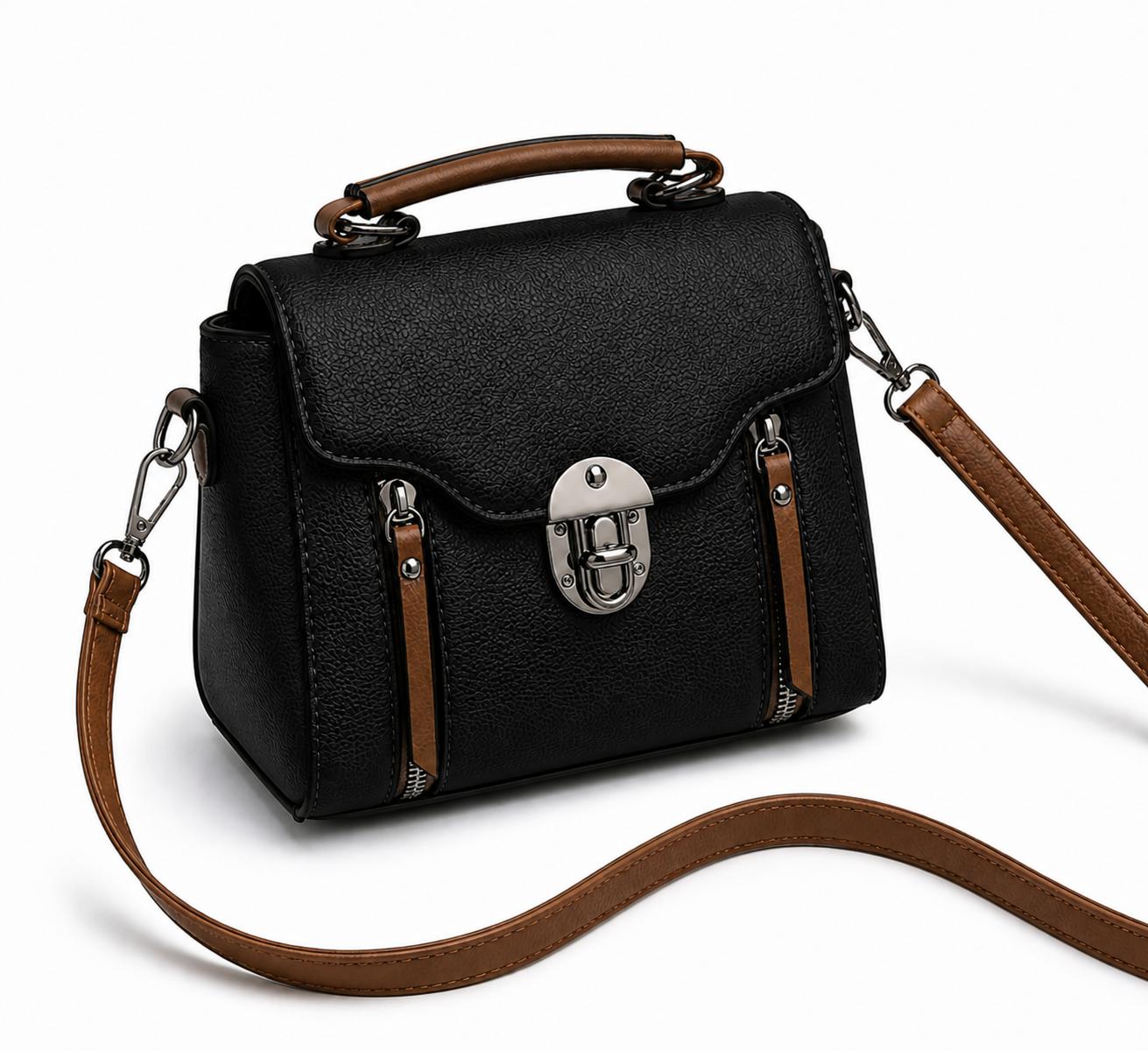 Leren tas