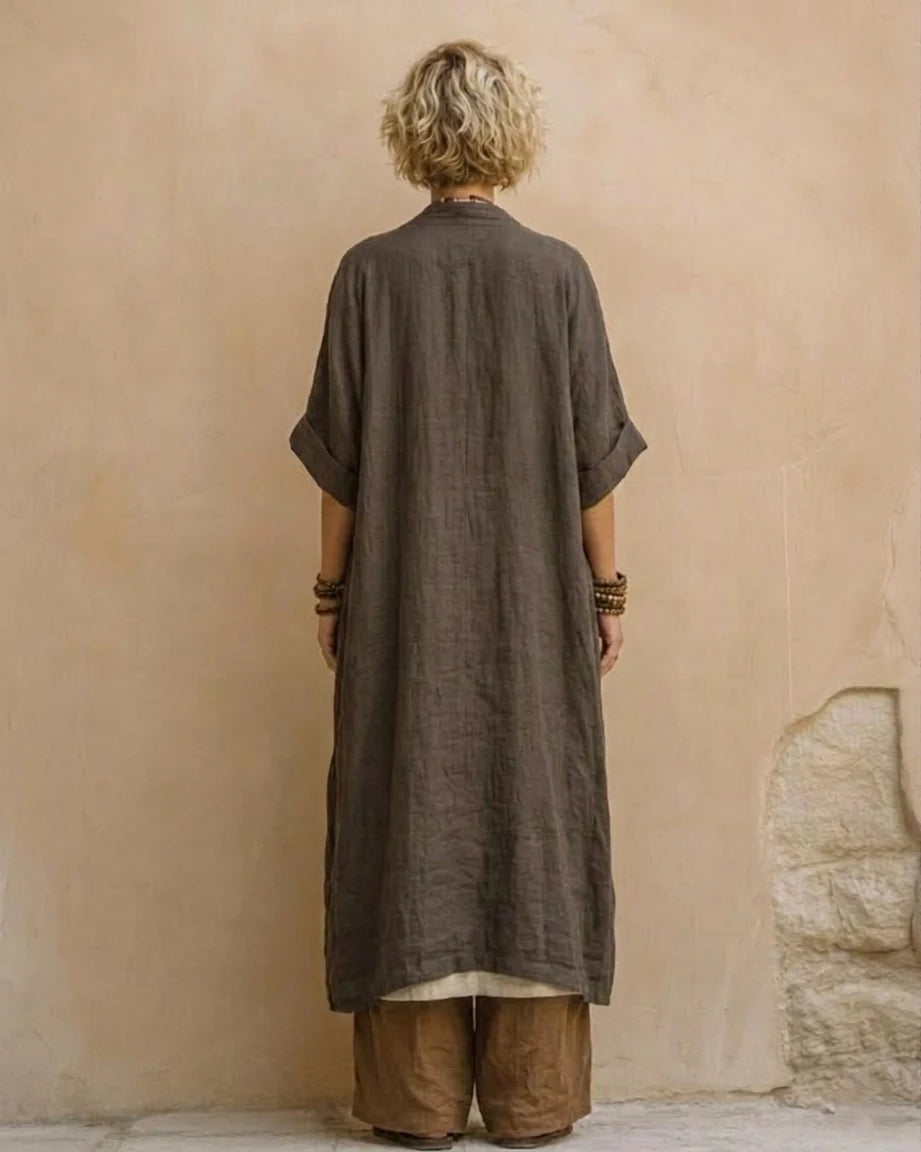 Yara | Lange bohemien-set met borduursels