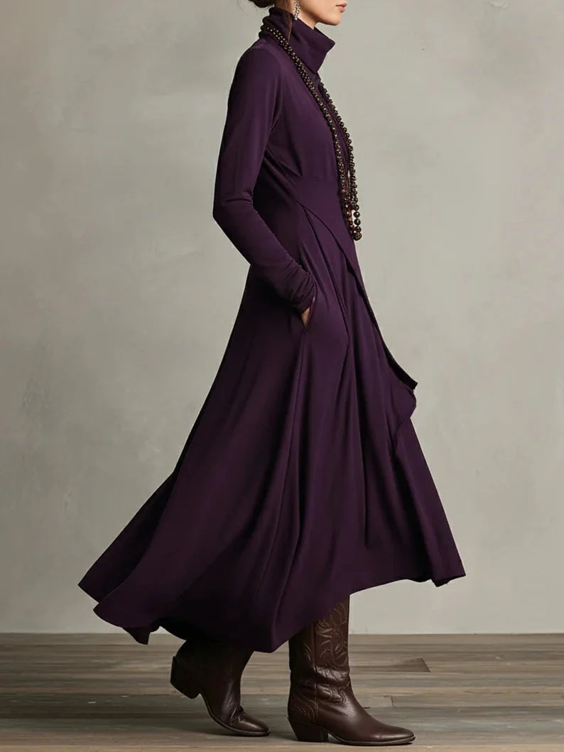 Bianca | De Gezellige Maxi-Jurk Met Col