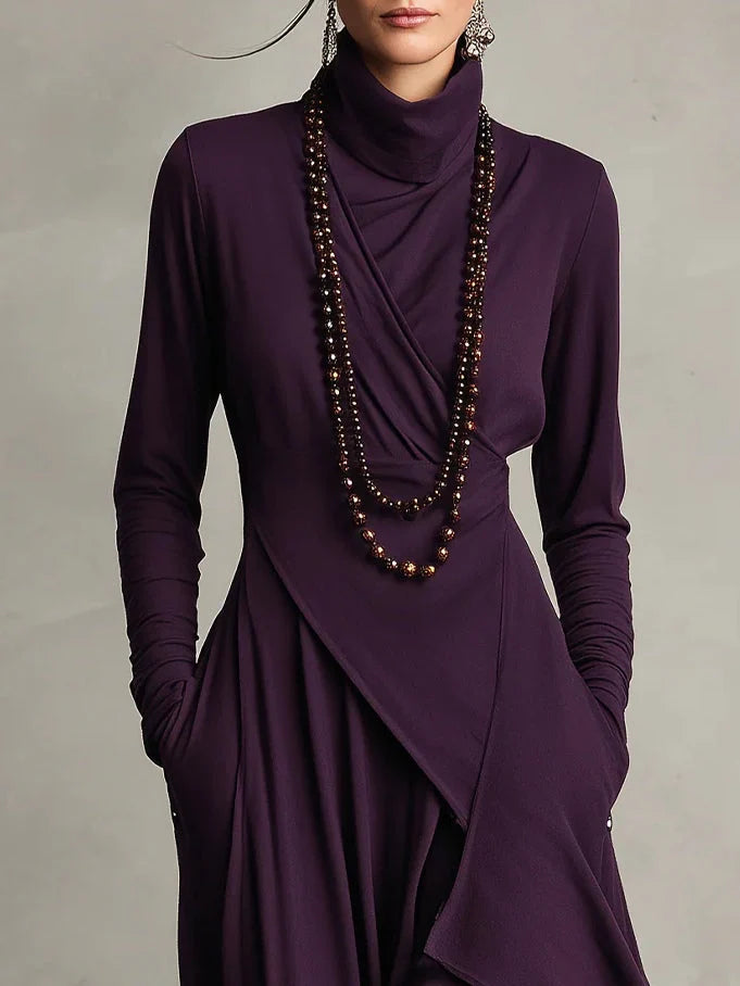 Bianca | De Gezellige Maxi-Jurk Met Col