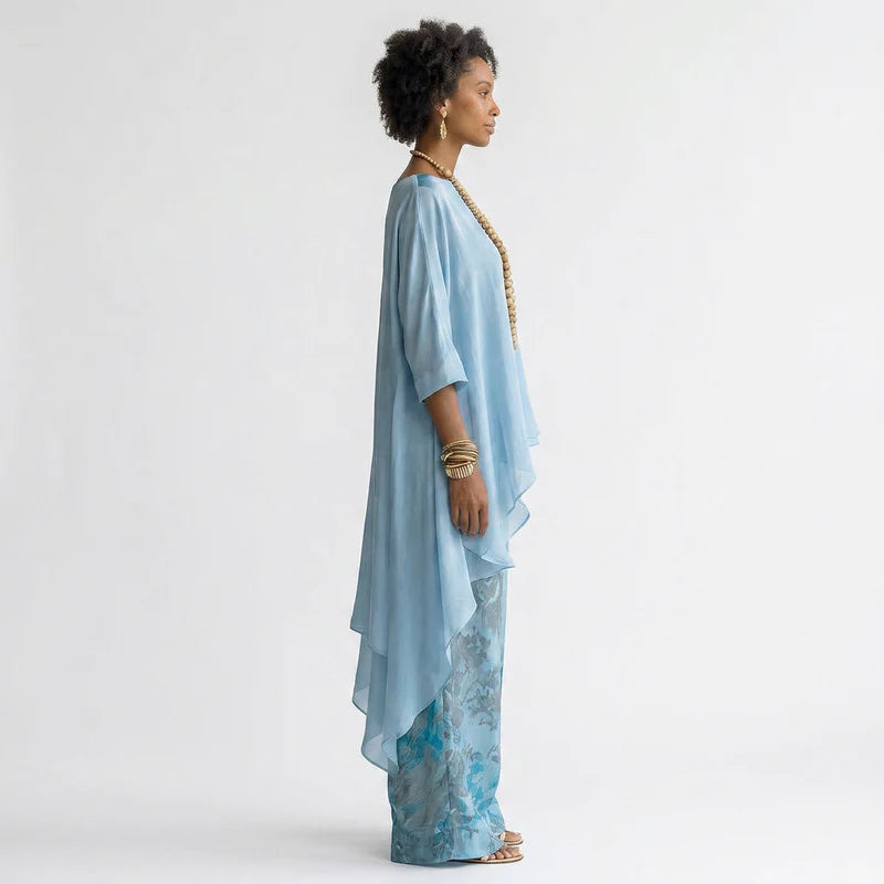 Brigitte | Tweedelige set met asymmetrische tuniek